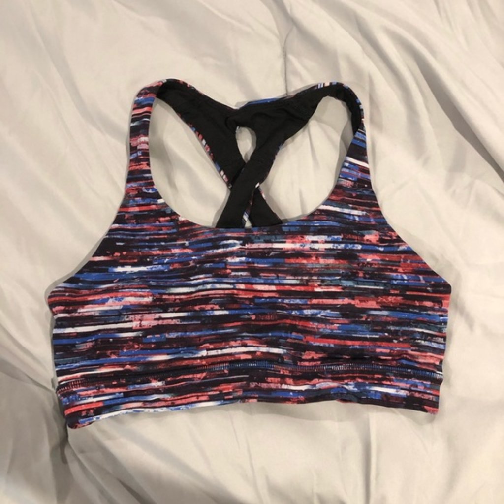 Lululemon Time To Sweat Sports Bra, Size 6 Lululemon